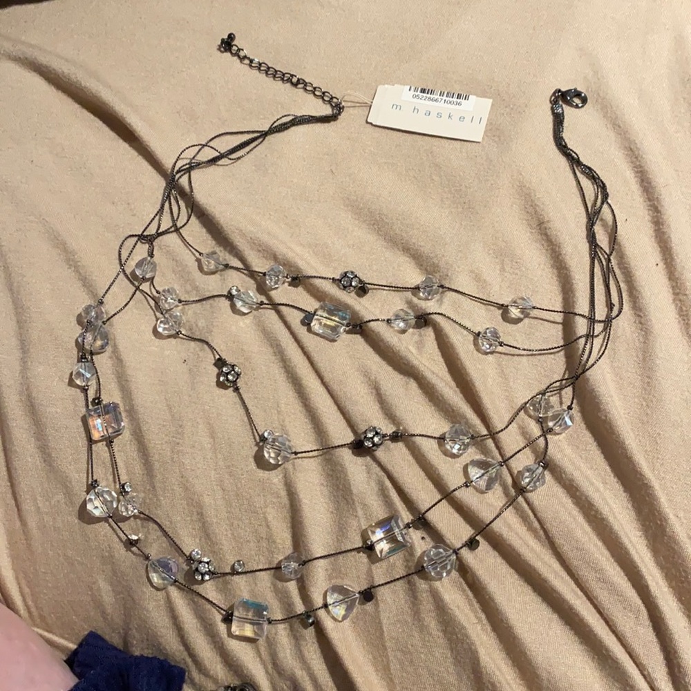 Never worn m Haskell necklace